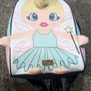 Betsey Johnson Kids Fairy Backpack in Mint, Pink & Gold